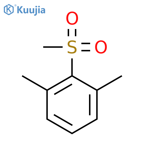 Benzene, 1,3-dimethyl-2-(methylsulfonyl)- structure