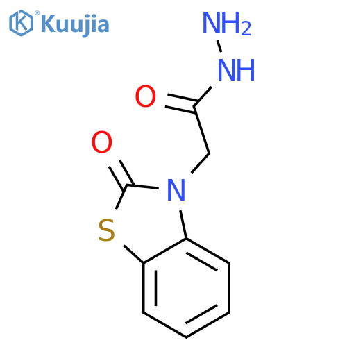 2-(2-oxo-1,3-benzothiazol-3(2H)-yl)acetohydrazide structure