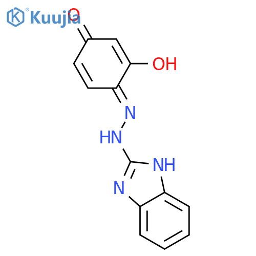 1,3-Benzenediol,4-[2-(1H-benzimidazol-2-yl)diazenyl]- structure