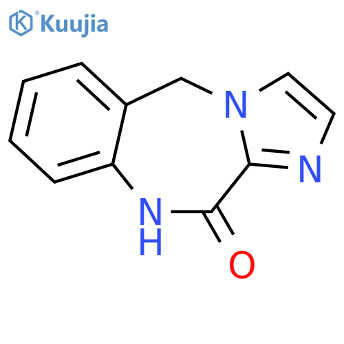 5,10-dihydro-11H-Imidazo[2,1-c][1,4]benzodiazepin-11-one structure