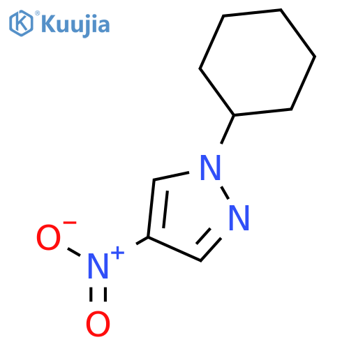 1-Cyclohexyl-4-nitropyrazole structure