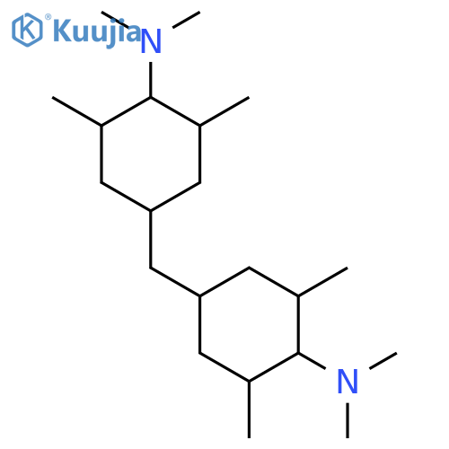 Cyclohexanamine, 4,4'-methylenebis[N,N,2,6-tetramethyl- structure