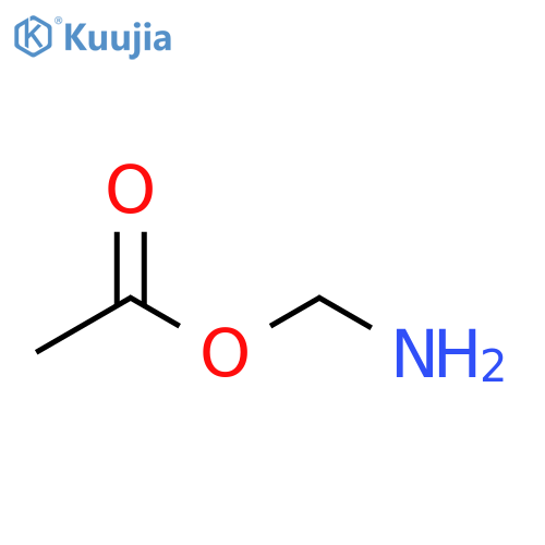 Methanol, 1-amino-, 1-acetate structure