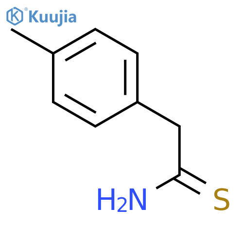 2-(4-methylphenyl)ethanethioamide structure