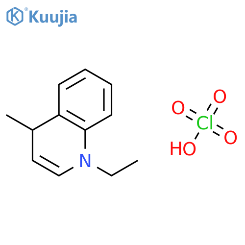 Quinoline, 1-ethyl-1,4-dihydro-4-methyl-, perchlorate structure