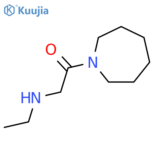 1-(azepan-1-yl)-2-(ethylamino)ethan-1-one structure