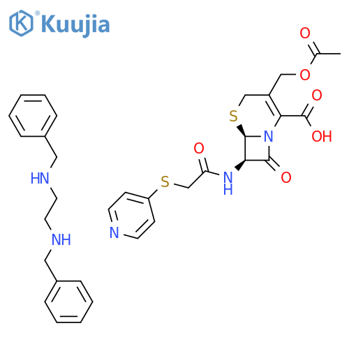 Cephapirin benzathine structure