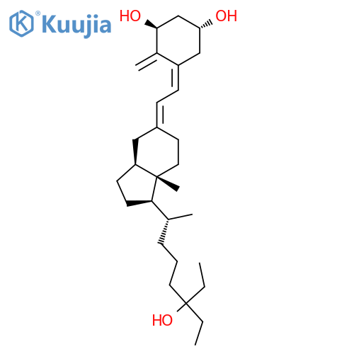 1,3-Cyclohexanediol,5-[(2E)-2-[(1R,3aS,7aR)-1-[(1R)-5-ethyl-5-hydroxy-1-methylheptyl]octahydro-7a-methyl-4H-inden-4-ylidene]ethylidene]-4-methylene-,(1R,3S,5Z)- structure