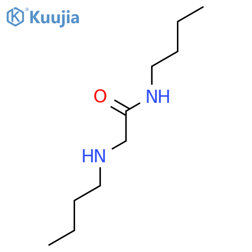Acetamide, N-butyl-2-(butylamino)- structure