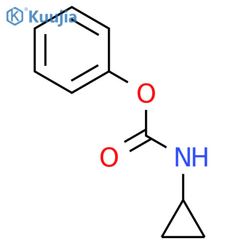 Phenyl\xa0N-cyclopropylcarbamate structure