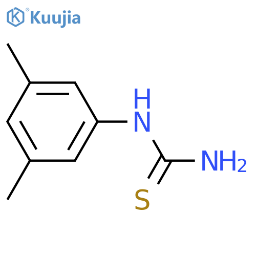 3,5-Dimethylphenylthiourea structure