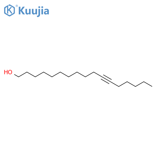 11-Heptadecyn-1-ol structure