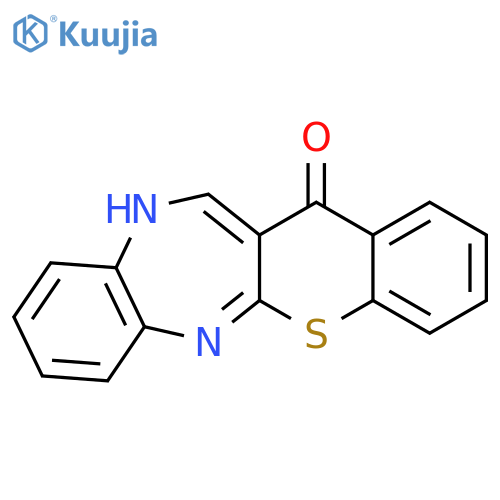 [1]Benzothiopyrano[2,3-b][1,5]benzodiazepin-13(6H)-one structure