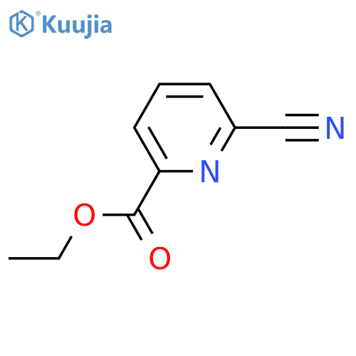 Ethyl 6-cyanopicolinate structure