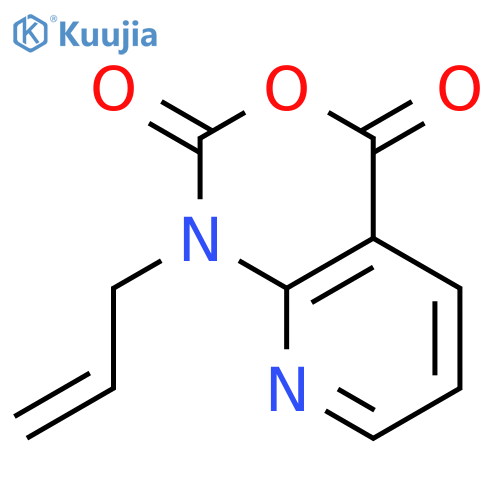 1-Allyl-1H-pyrido[2,3-d][1,3]oxazine-2,4-dione structure