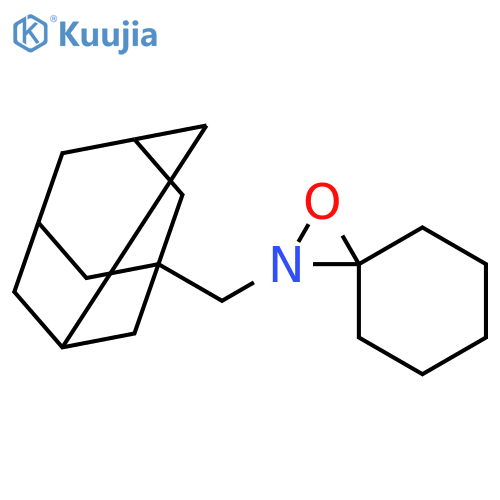1-Oxa-2-azaspiro[2.5]octane, 2-(tricyclo[3.3.1.13,7]dec-1-ylmethyl)- structure