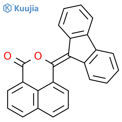 1H,3H-Naphtho[1,8-cd]pyran-1-one, 3-(9H-fluoren-9-ylidene)- structure