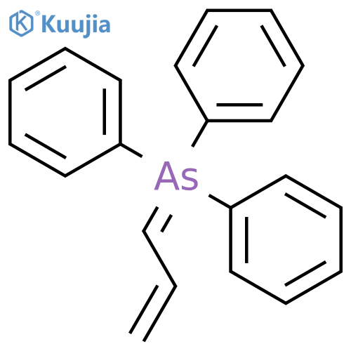 Arsorane, triphenyl-2-propenylidene- structure