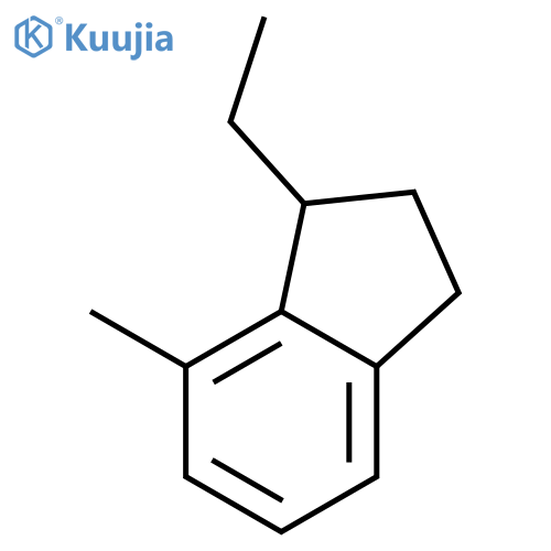 1H-Indene, 1-ethyl-2,3-dihydro-7-methyl- structure