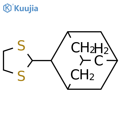 1,3-Dithiolane, 2-tricyclo[3.3.1.13,7]dec-2-yl- structure