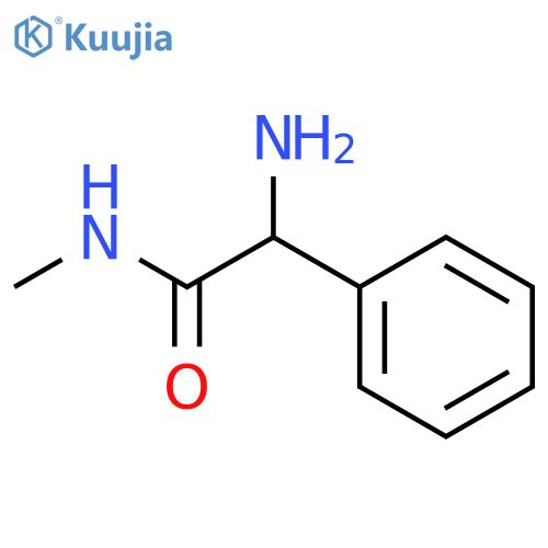 (2R)-2-amino-N-methyl-2-phenylacetamide structure