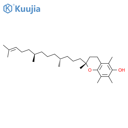 2H-1-Benzopyran-6-ol, 3,4-dihydro-2,5,7,8-tetramethyl-2-[(4R,8S)-4,8,12-trimethyl-11-tridecen-1-yl]-, (2R)- structure