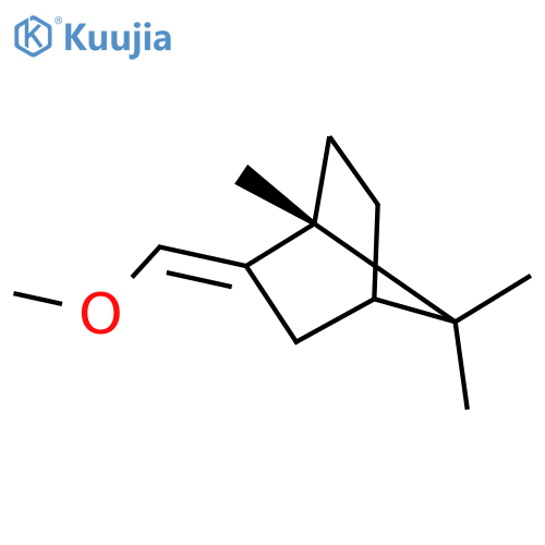 Bicyclo[2.2.1]heptane, 2-(methoxymethylene)-1,7,7-trimethyl-, (1R)- structure