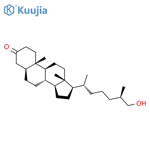 (5α,25R)-26-Hydroxycholestan-3-one structure