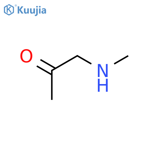 1-(Methylamino)acetone hydrochloride structure