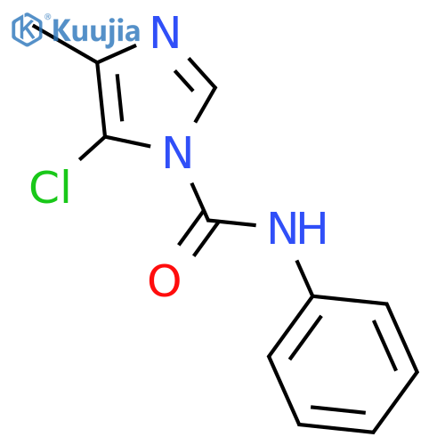 1H-Imidazole-1-carboxamide, 5-chloro-4-methyl-N-phenyl- structure
