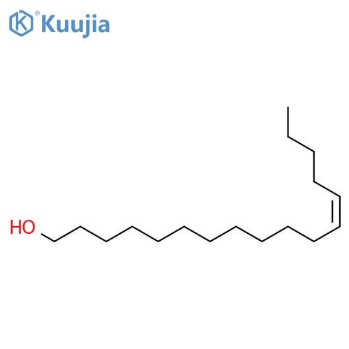 12-Heptadecen-1-ol, (Z)- structure