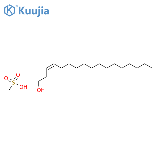 3-Heptadecen-1-ol, methanesulfonate, (Z)- structure