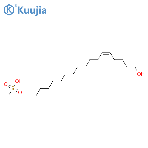 5-Heptadecen-1-ol, methanesulfonate, (Z)- structure