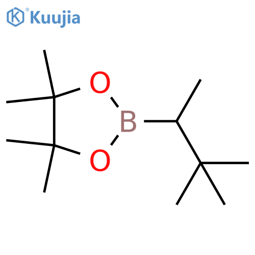 1,3,2-Dioxaborolane, 4,4,5,5-tetramethyl-2-(1,2,2-trimethylpropyl)- structure