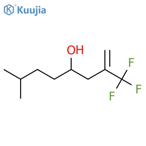 1-Octen-4-ol, 7-methyl-2-(trifluoromethyl)- structure