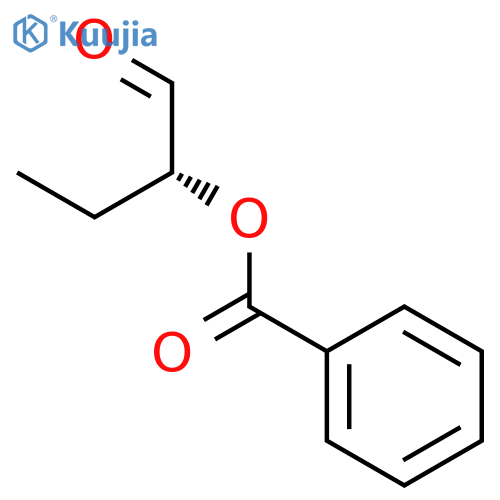 Butanal, 2-(benzoyloxy)-, (R)- structure