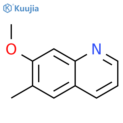 7-Methoxy-6-methylquinoline structure