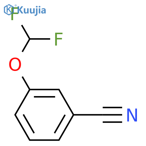 3-(Difluoromethoxy)benzonitrile structure