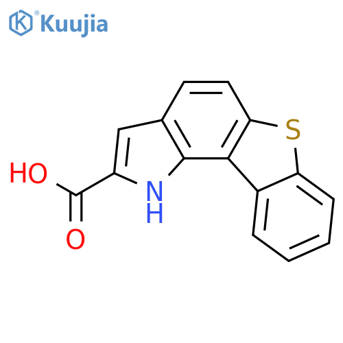 1H-[1]Benzothieno[2,3-g]indole-2-carboxylic acid structure