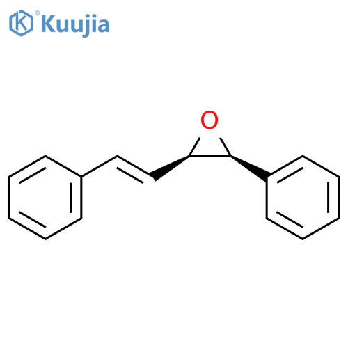 Oxirane, 2-phenyl-3-(2-phenylethenyl)-, cis- structure