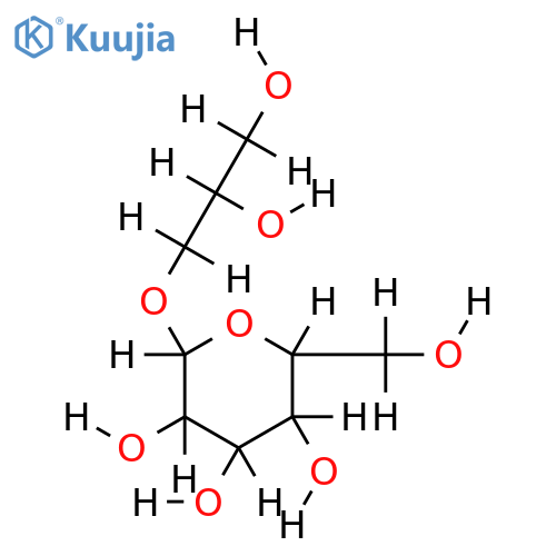 ((S)-2,3-Dihydroxy-propyl)-alpha-D-galactopyranosid structure