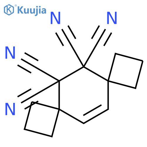 Dispiro[3.2.3.2]dodec-11-ene-5,5,6,6-tetracarbonitrile structure