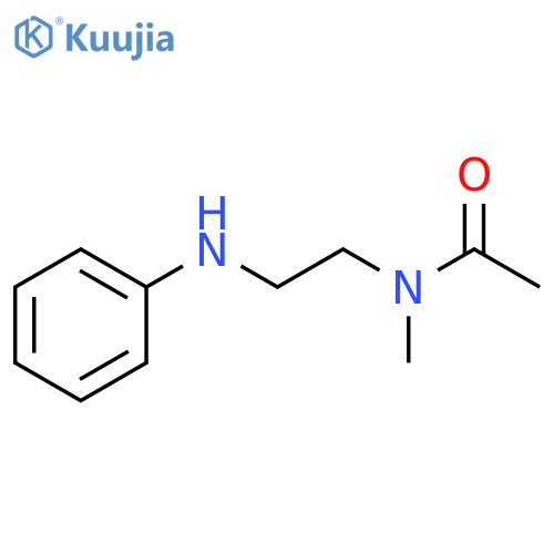 Acetamide, N-methyl-N-[2-(phenylamino)ethyl]- structure