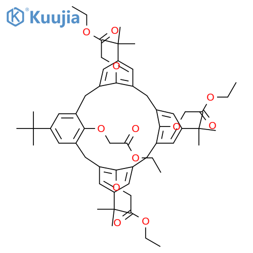 4-tert-Butylcalix4arene-tetraacetic Acid Tetraethyl Ester structure
