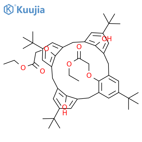 O(1),O(3)-Bis(ethoxycarbonylmethyl)-p-tert-butylcalix[4]arene structure