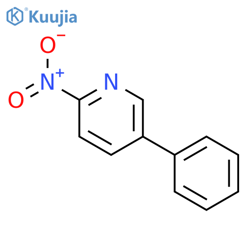 Pyridine,2-nitro-5-phenyl- structure