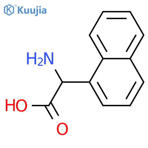 2-Amino-2-(naphthalen-1-yl)acetic acid structure