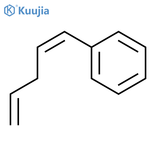 Benzene, (1Z)-1,4-pentadienyl- structure