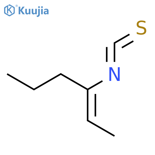 2-Hexene, 3-isothiocyanato-, (Z)- structure