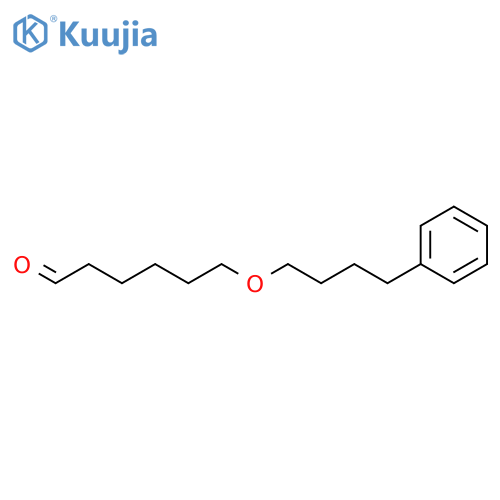 Hexanal, 6-(4-phenylbutoxy)- structure